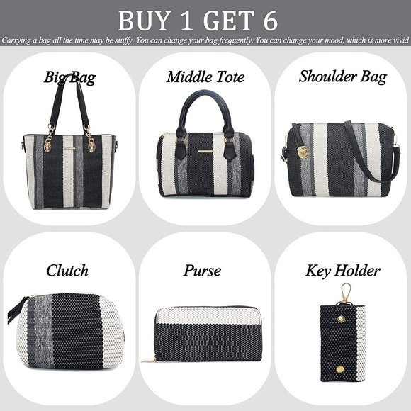 New 6 in 1 bundle * Designer Purses and Handbags - Picture 3 of 9